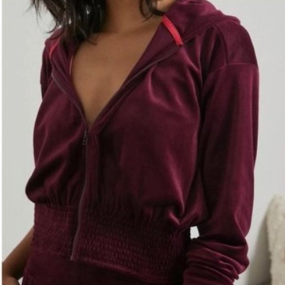 Anthropologie Tops - Antropologie Zip Front Hoodie